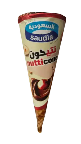 السعوديه ايس كريم نوتي كون 110 جم