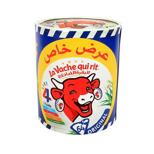 البقره الضاحكة جبنة مثلثات 64قطع
