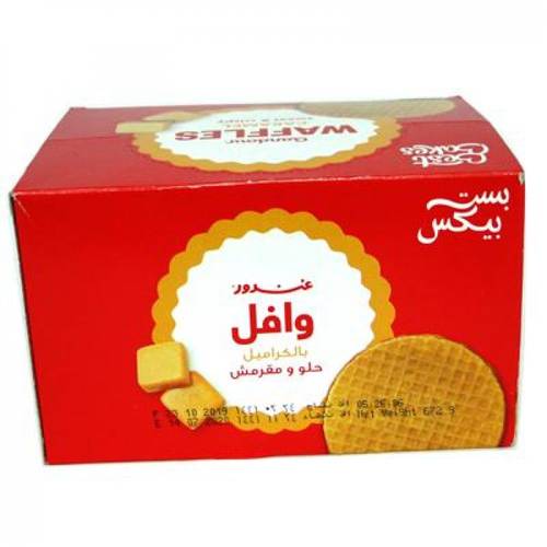 غندور وافل بالكراميل 24*28 جم