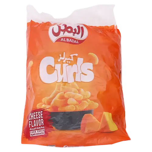 البطل منتفخات الذره بالجبنه كيس
