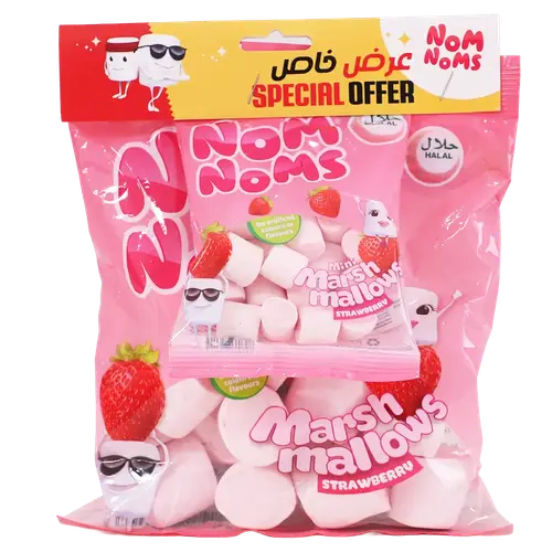 نوم مونز مارشميلو فراوله 150جرام