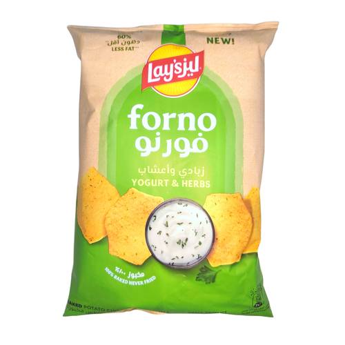 فورنو زبادي 20*160 جرام  Lays Forno yogurat hrb 160gm