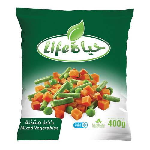 حياة خضار مشكلة 400جرام