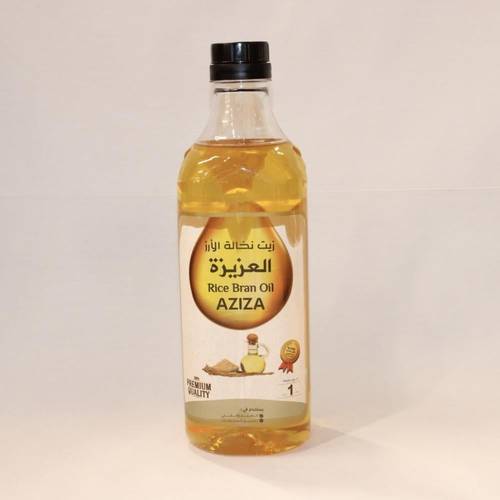 زيت نخالة الارز العزيزة 1 لتر