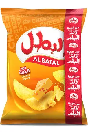 البطل بطاطس جبنه 23جم