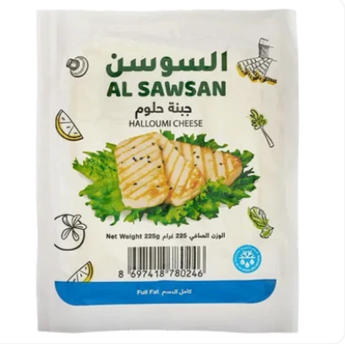 السوسن جبن حلوم ‏كم الدسم 225جم