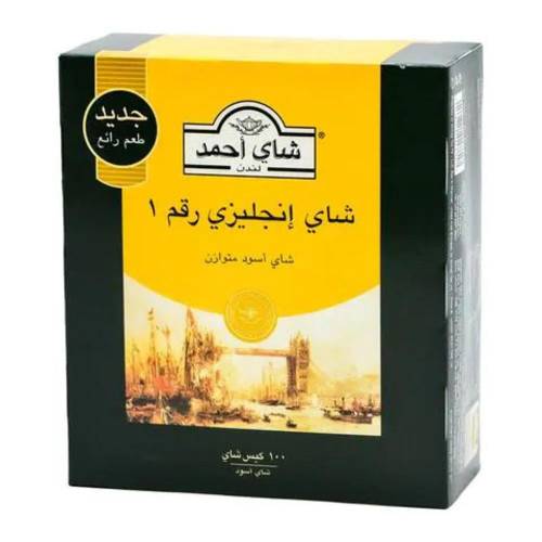 شاي احمد انجليزي اصفر 100كيس