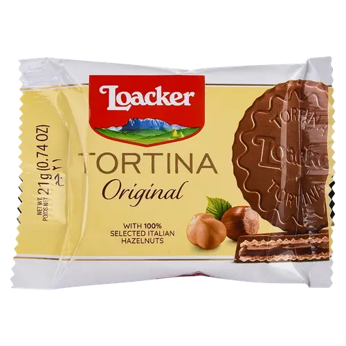 لوكر بندق 21 جرام Loaker turtina
