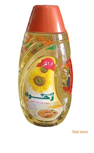 ابوزهرة زيت زهرة دوار الشمس 1.8لتر