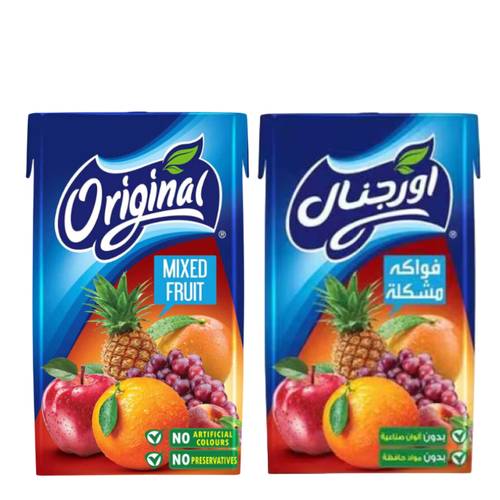اوريجنال عصير فواكه مشكله 125مل