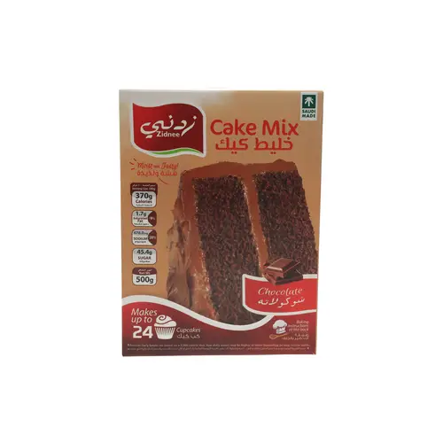 خليط كيك شوكلاته داكنه زدني 500جرام