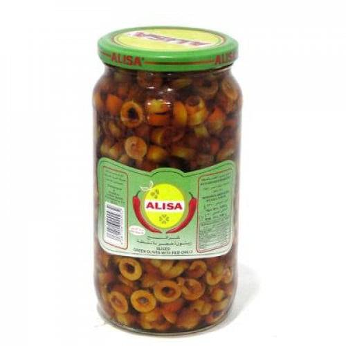 اليسا شرائح اخضر بالفلفل كبير 500ج