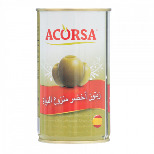 اكورسا زيتون اخضر منزوع النواه 150جم