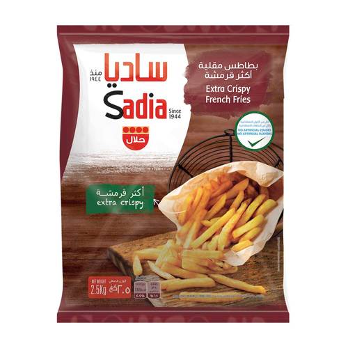 بطاطس اكثر قرمشة 2.5 كجم Thin cut