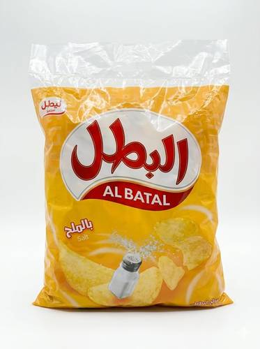بطاطس البطل ملح كيس 12جرام