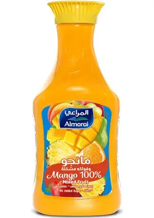 المراعي عصير الفواكه المشكلة والمانجو  1.4 لتر