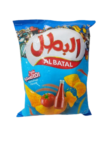 شرائح بطاطس البطل كاتشب 110جرام