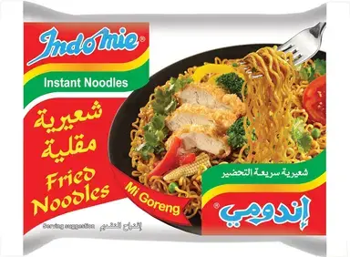 اندومي شعيرية مقلية 75جرام كبير Indome fried noodles