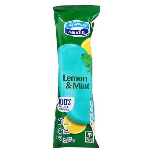 ايس كريم السعوديه ليمون نعناع