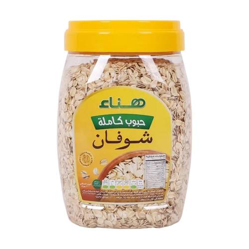 هناء شوفان رقائق كاملة 900 جرام
