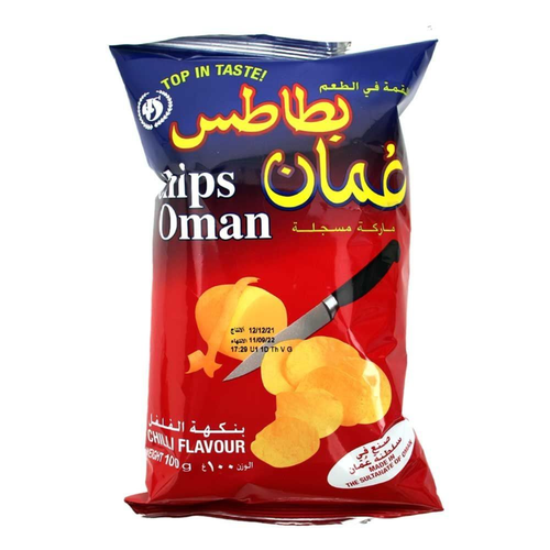 بطاطس عمان بنكهه الفلفل 100 جرام