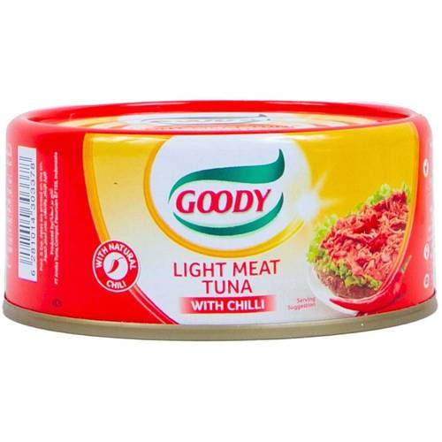 تونة قودي خفيف بالفلفل كبير 160جرام Tuna goody chilli