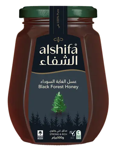 الشفاء عسل الغابة السوداء 125جرام