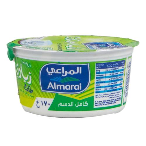 المراعي زبادي كامل الدسم 170جرام