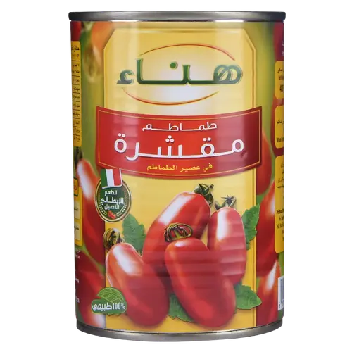 هناء طماطم مقشرة 400جرام
