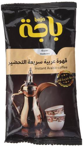 قهوة عربية سريعة التخضير متعدلة باجة30جم