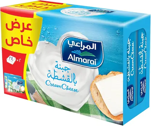 جبنة المراعي بالقشطة 2*24قطع