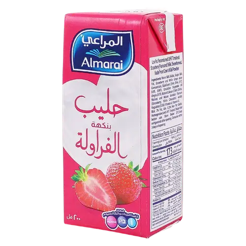 حليب المراعي فراولة 200مل
