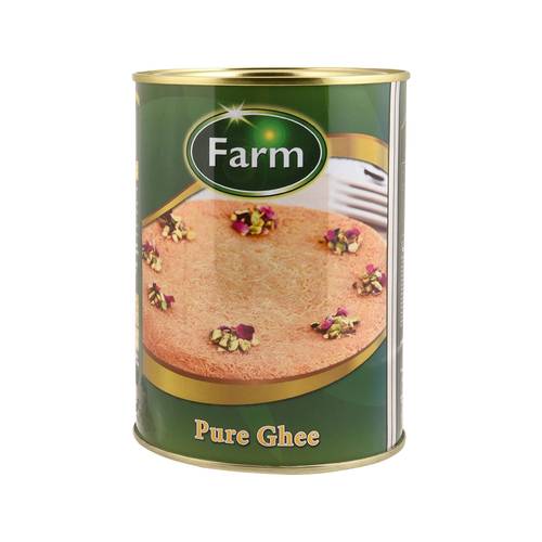 سمن فارم وسط علب 800جرام Ghee Farm