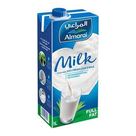 المراعي حليب كامل الدسم 1لتر Al marai milk