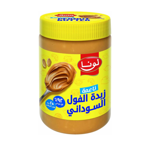 لونا زبدة الفول السوداني الناعمه 510جرام