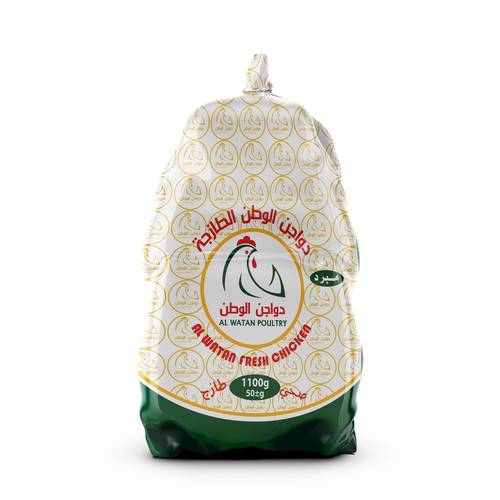 الوطن دجاج طازج  1000 جرام