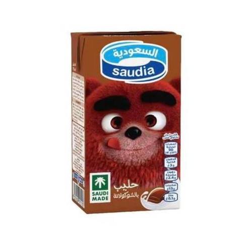 السعودية حليب بالشيكولاتة 125مل Saudia milk cho
