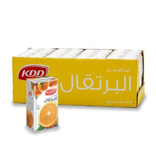 عصير كي دي نكهه البرتقال 24*182مل
