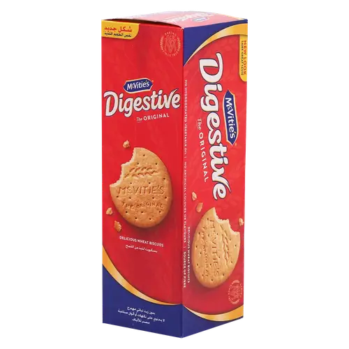 بسكويت دايجيستف سادة 250جرام Mcv Digestive