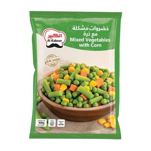 الكبير خضروات مشكلة مجمدة 400جرام
