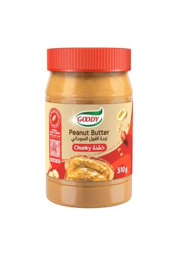 قودي زبدة لوز سوداني خشنة 510جرام Goody ful sudani khasan