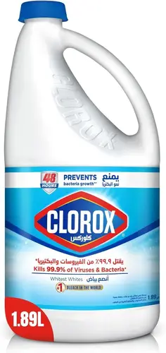 كلوركس اورجينال 1.89لتر 1/5جالون Clorex