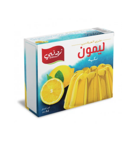 جيلي زدنيي نكهه اليمون 85جم