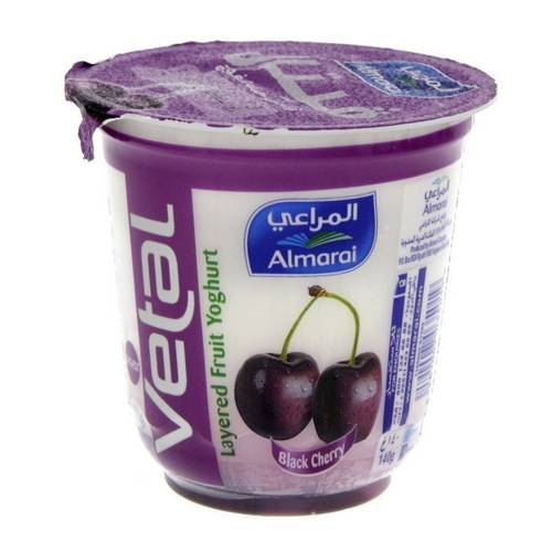 المراعي زبادي فيتال كرز 140جرام