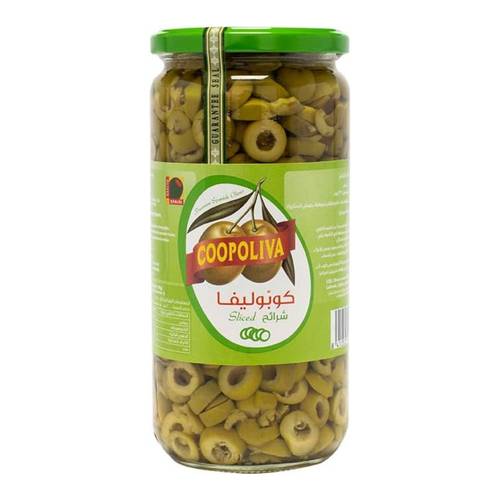 كوبوليفا زيتون شرائح اخضر 360جرام