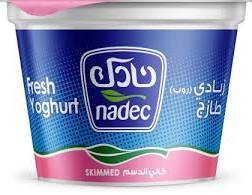 زبادي نادك منزوع الدسم 170 جم