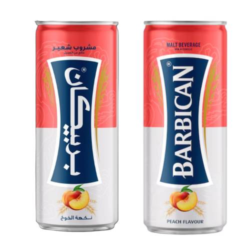 بربيكان نكهة خوخ 250 مل Rani peach can