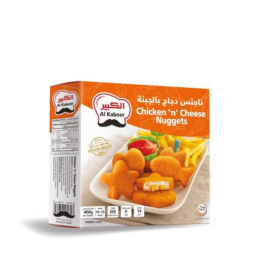 قطع الجبن مع الدجاج 12*400ج