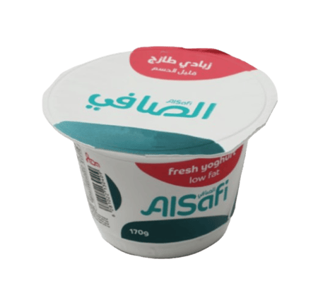 زبادي الصافى قليل الدسم 170جرام