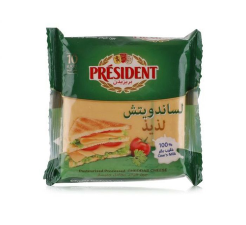 بريزيدن جبنة شرائح برجر 200جرام